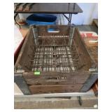Primitive bottle crate