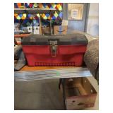 Tool box with tools