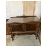 Jacobean style china buffet