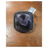 Size 8 Amethyst Ring