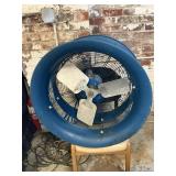 Blue fan