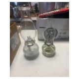 Kerosene oil lamps
