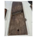 Primitive slaw cutter
