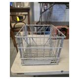 Metal Milk Crate