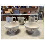 Rea Dunn dishware