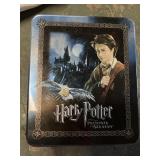Harry Potter collector tin  with cards inside