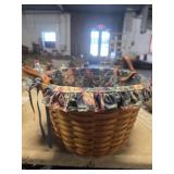 Longaberger basket with liner and protector