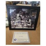 Joe DiMaggio 8x10 signed photograph-coa-framed