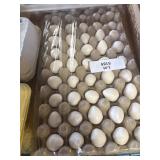 45 blowed quail eggs