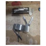 Belt clip pocket knife