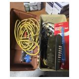 Plano box with misc items