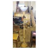 Marble base lamp
