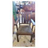 Tiger oak chair