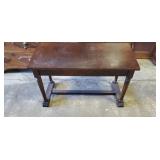 Tiger oak piano bench 20×36×16