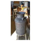 Marion Indiana milk can no lid 20