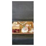 Necklaces and jewelry boxes
