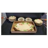 Franciscan floral plates