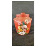 Painted ceramic vase