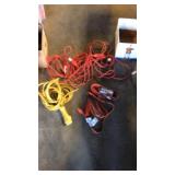 Extension cords and drop light