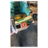 Box of empty boxes. Banner