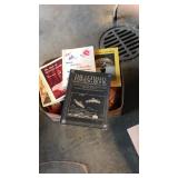 Box of books. Fishing collectable books