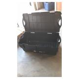 Black storage box