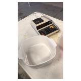 Adding machine bowl