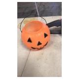 Sears hedge trimmer and pumpkin