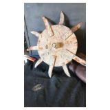 Yard art. Wood thing
