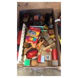 Old blocks gun toys
