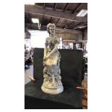 Ceramic lady. Chipped