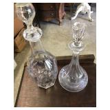 Glass decanters