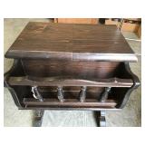 Endtable/ Magazine Rack