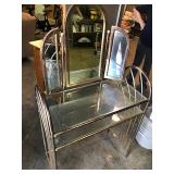 Brass & Glass vanity