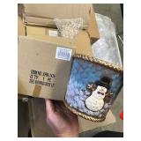 Large Snowman Crocks
