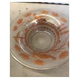 Gold Paint Elegant Bowl