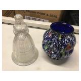 Glass lady & Art Glass