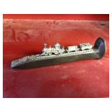 Train on Railroad Spike