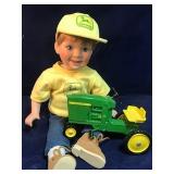John Deere Doll & Tractor