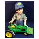 John Deere Doll & Tractor