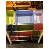 Plastic Bin Rack