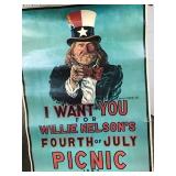 Willie Nelson Poster
