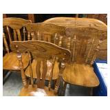 Oak table & Chairs