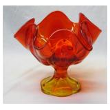 Amberina Viking Glass