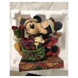 Mickey Mouse Christmas Figurine
