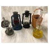 Lanterns, Oil Lamps, Longaberger Basket