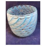 Artisit Signed Art Glass Vase
