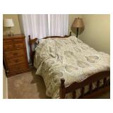 Bed w/ bed frame