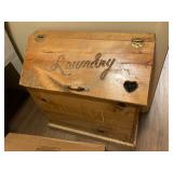 Wooden Laundry basket 