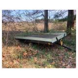 Small flat trailer 